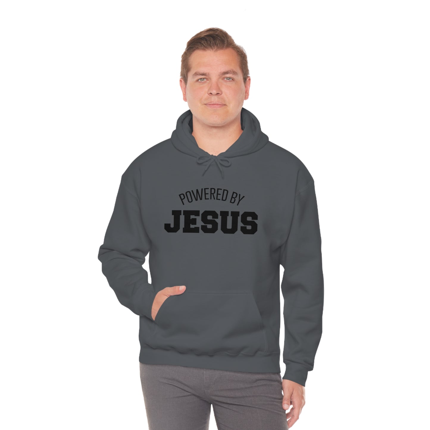 Powered by JESUS Hooded Sweatshirt
