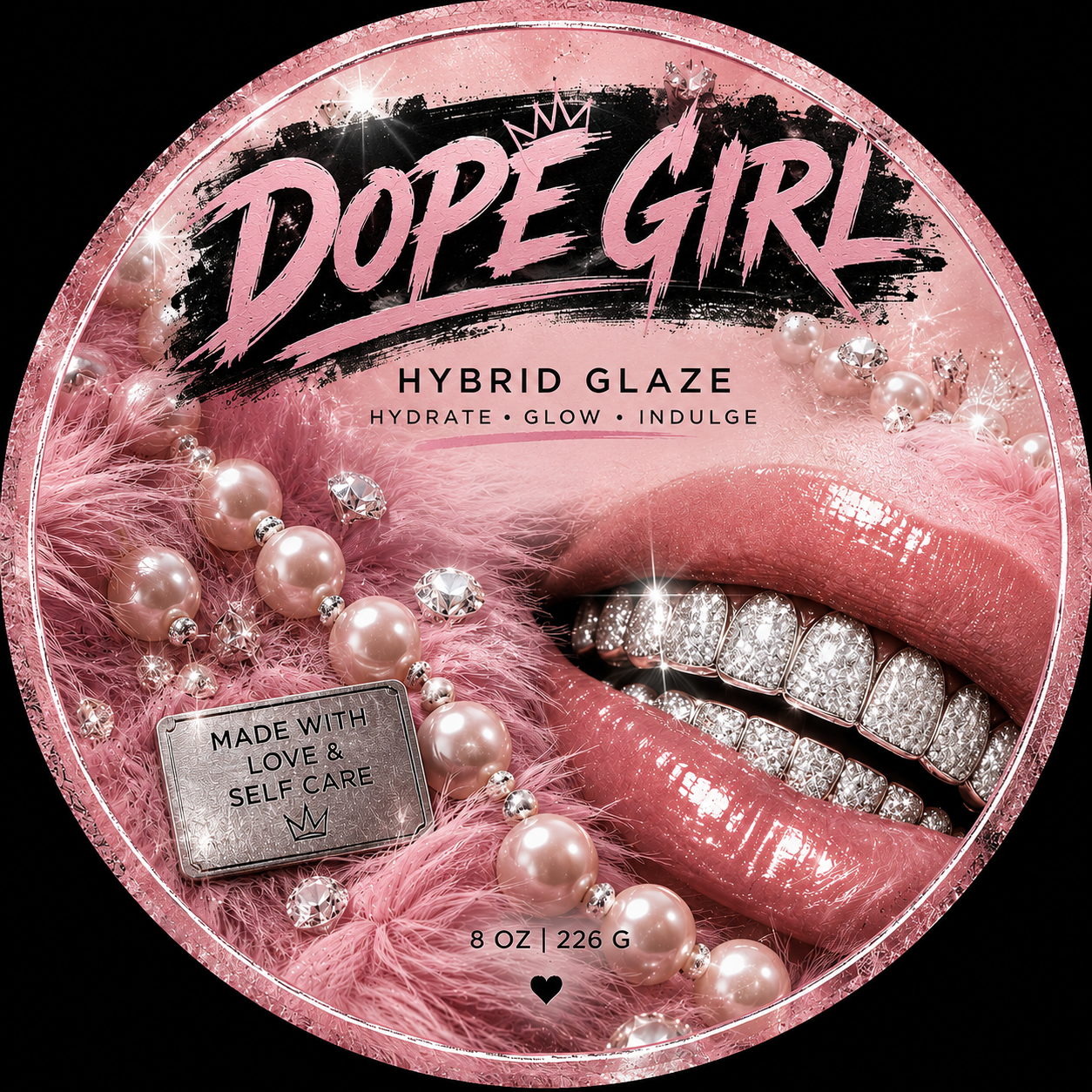 Rod Wave DOPE GIRL Hybrid Body Glaze | Ultra-Hydrating Scented Body Butter