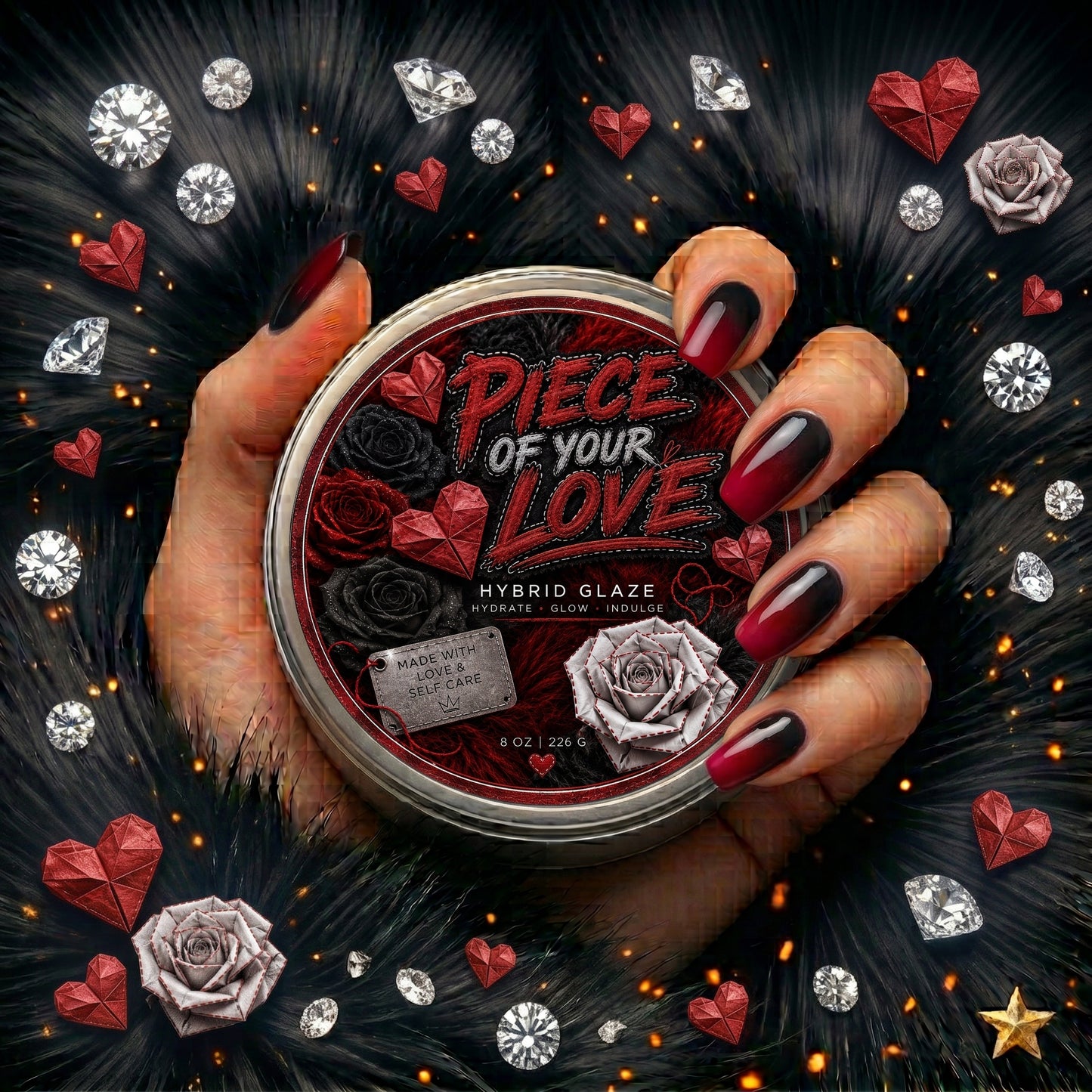 Rod Wave Piece Of Your Love Hybrid Body Glaze | Ultra-Hydrating Scented Body Butter