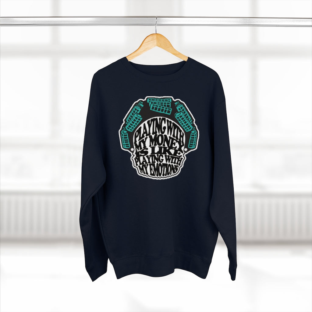 Money & Emotions Crewneck Sweatshirt