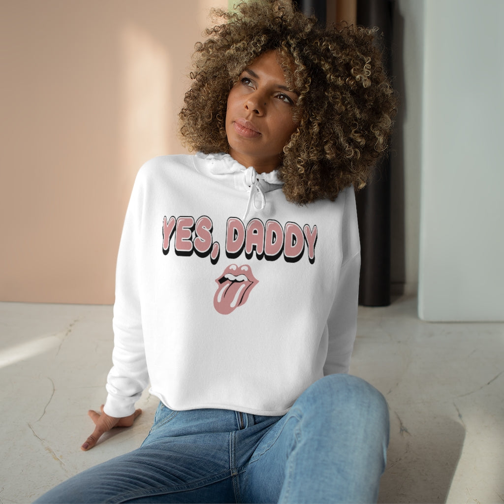 Yes, Daddy Crop Hoodie