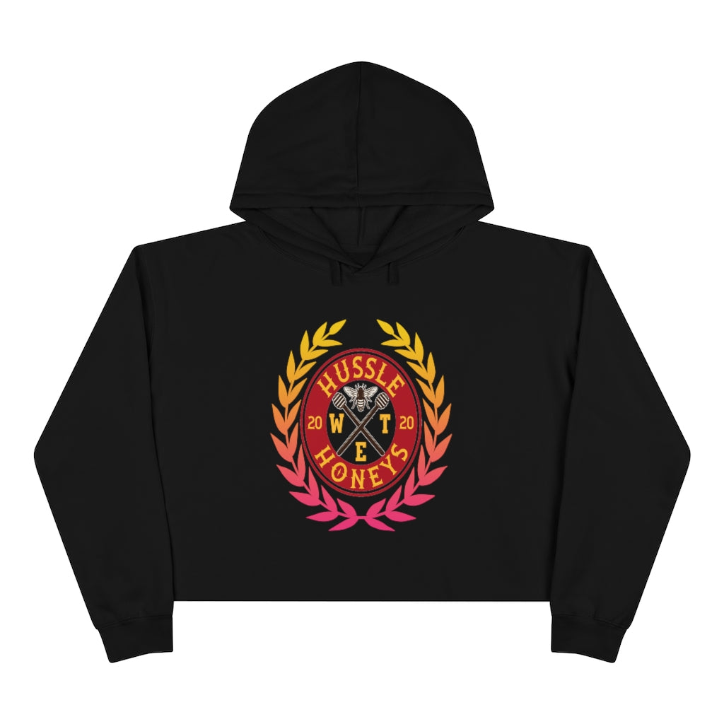 Hussle Honeys Crop Hoodie
