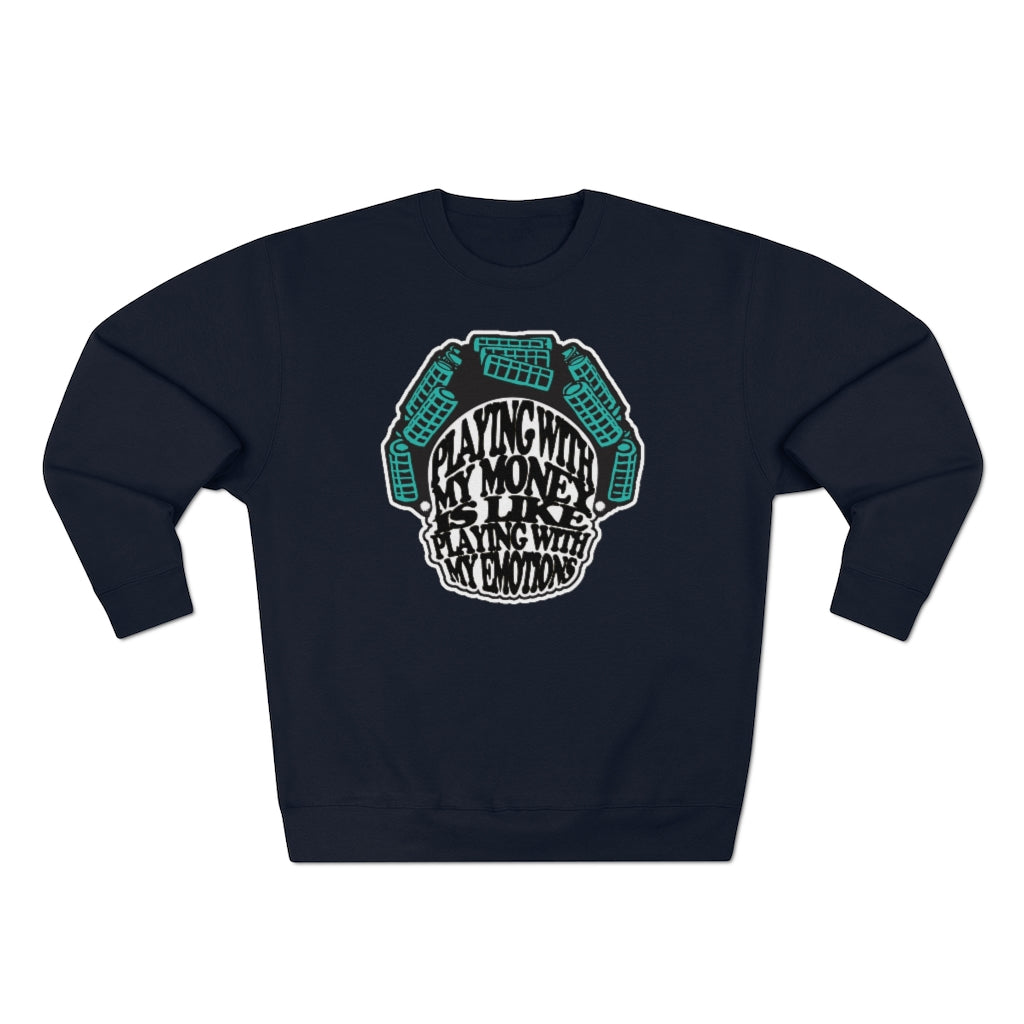 Money & Emotions Crewneck Sweatshirt