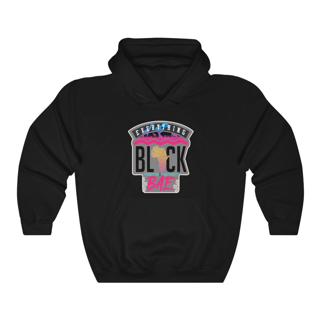 Black is Bae Hooded Sweatshirt