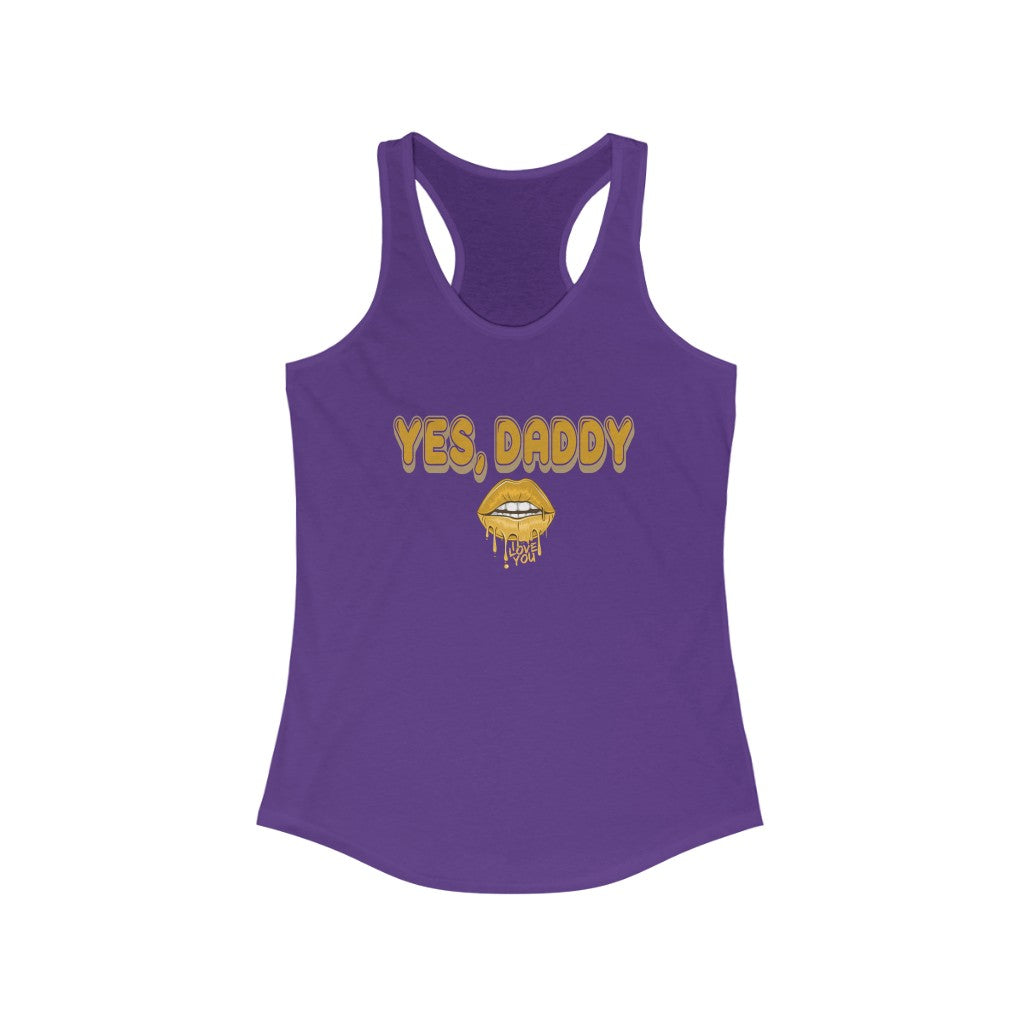 Yes, Daddy Racerback Tank
