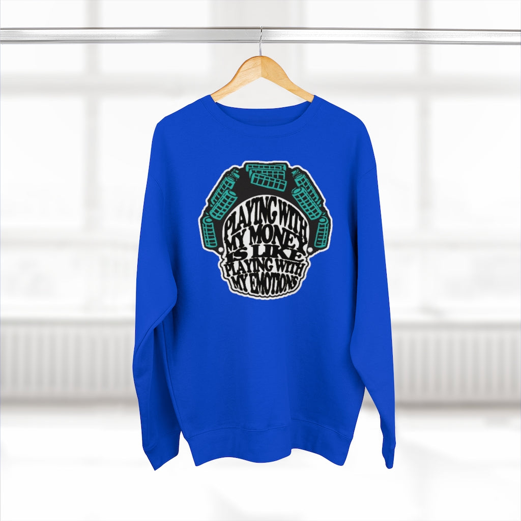Money & Emotions Crewneck Sweatshirt