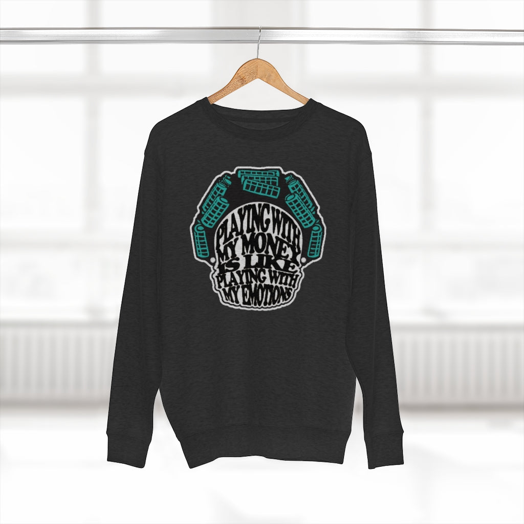 Money & Emotions Crewneck Sweatshirt