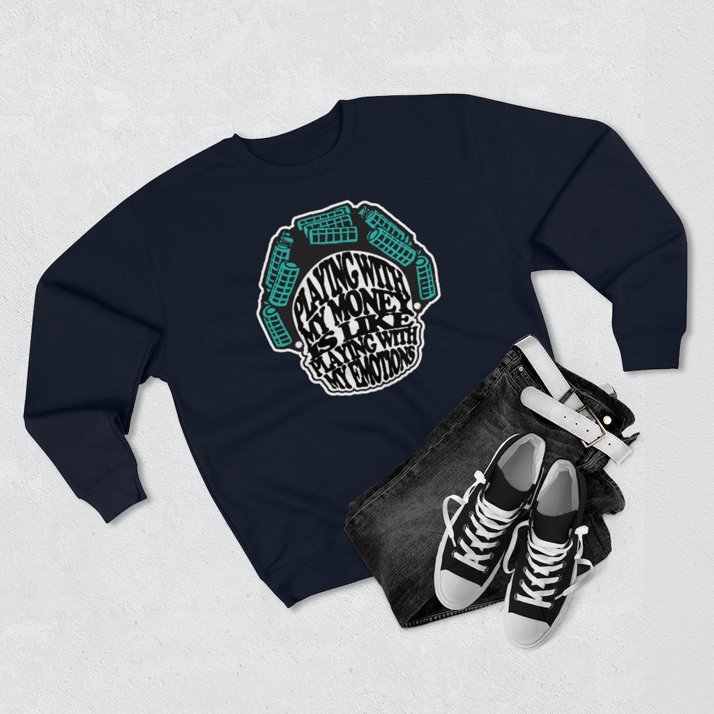Money & Emotions Crewneck Sweatshirt