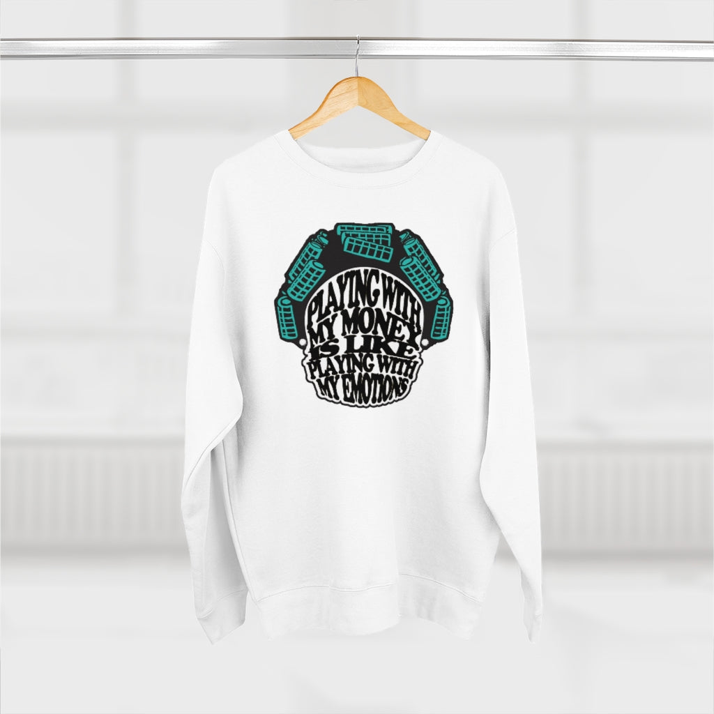 Money & Emotions Crewneck Sweatshirt