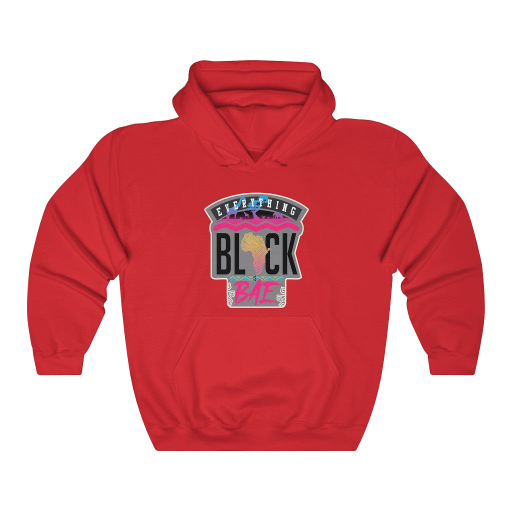 Black is Bae Hooded Sweatshirt