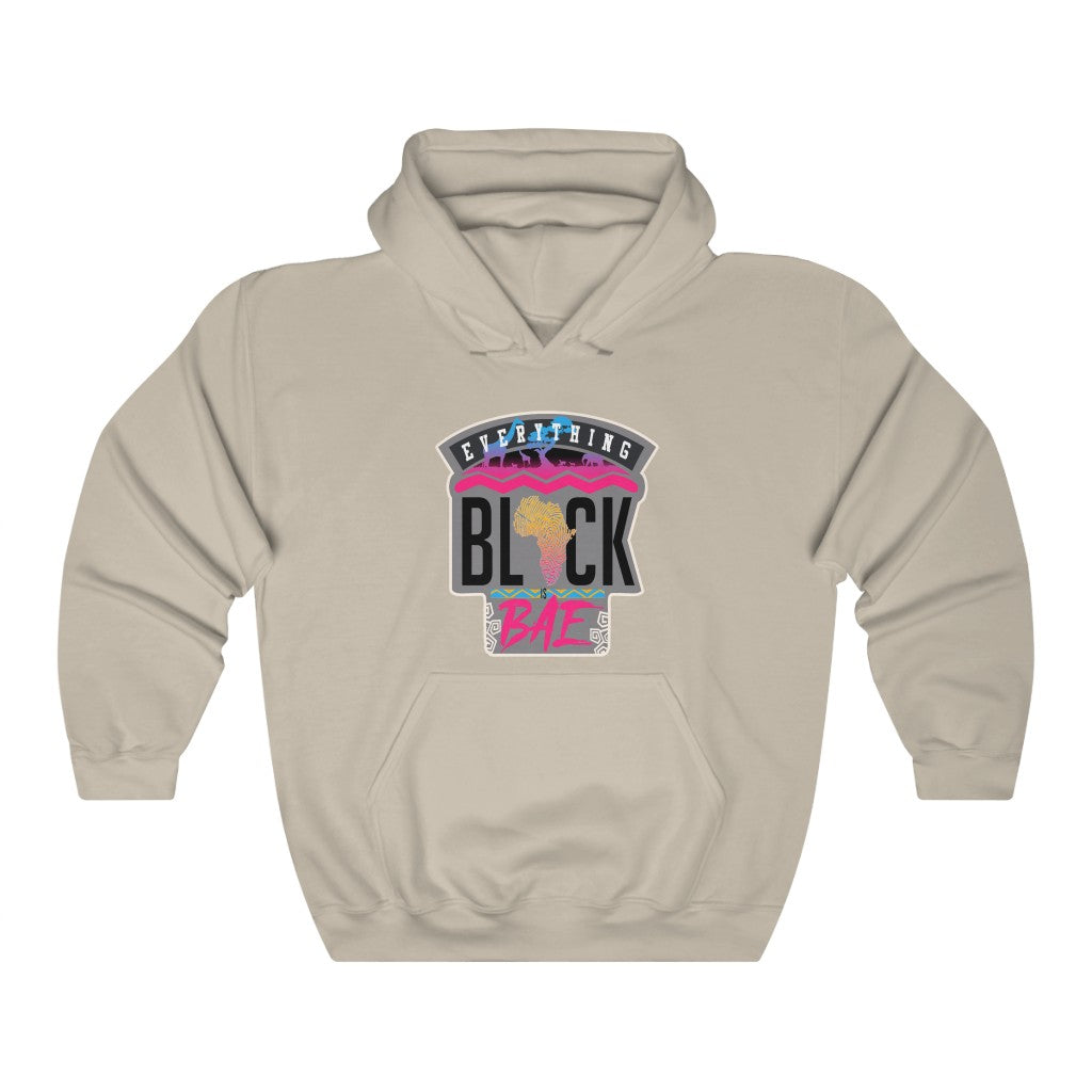 Black is Bae Hooded Sweatshirt