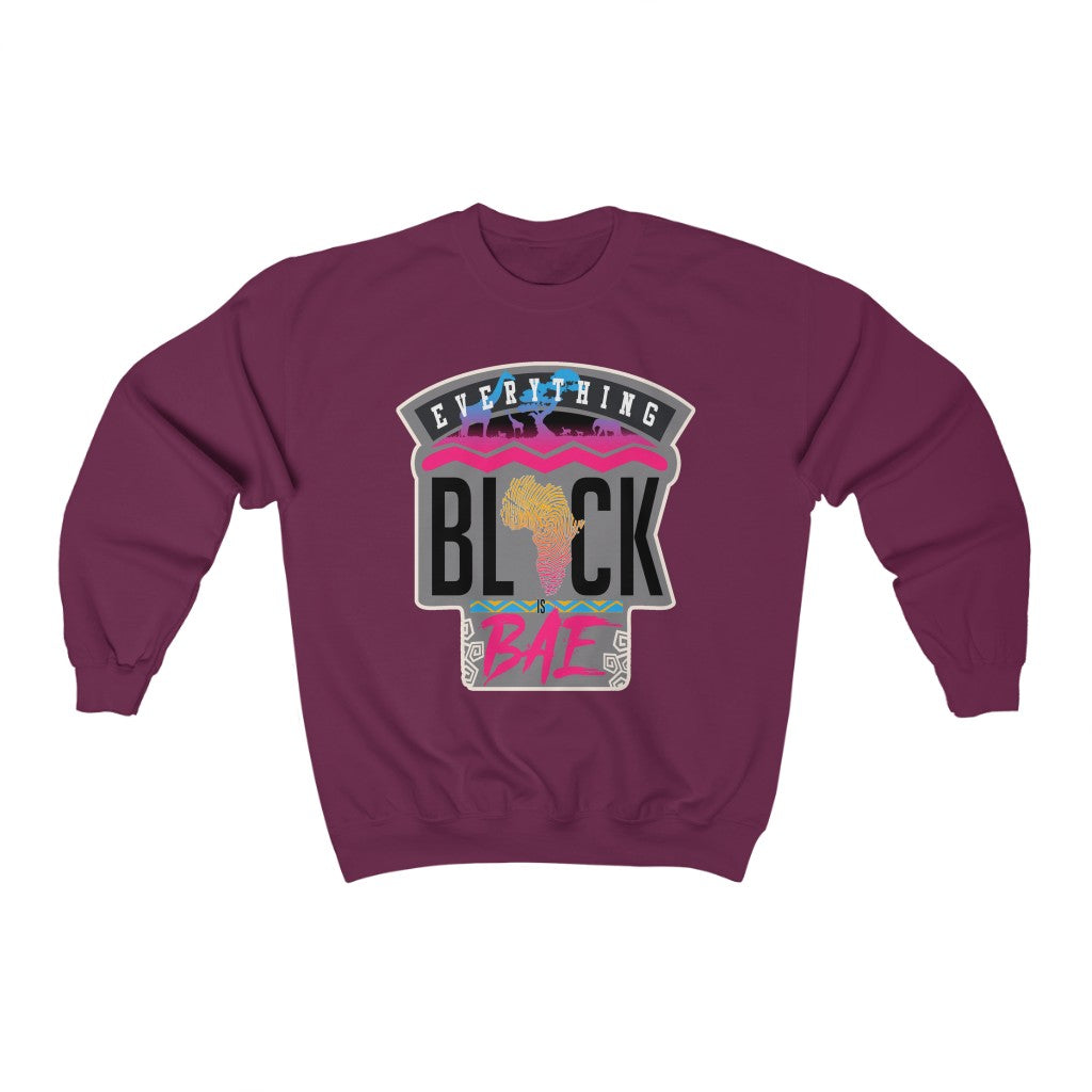 Black is Bae Crewneck Sweatshirt