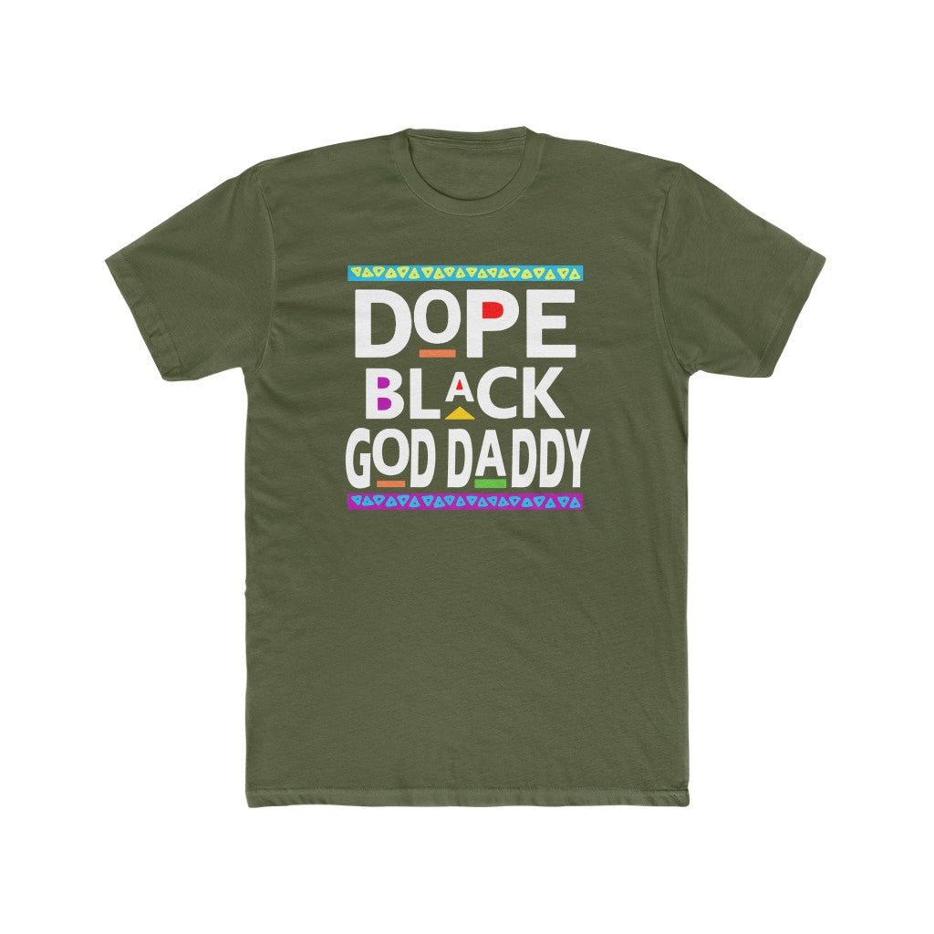 Dope Black God Daddy Crew Tee