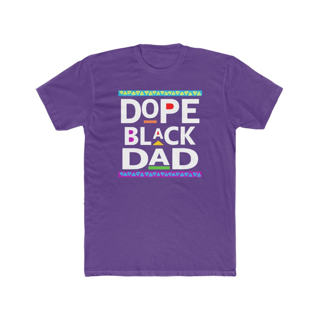 Dope Black Dad Crew Tee