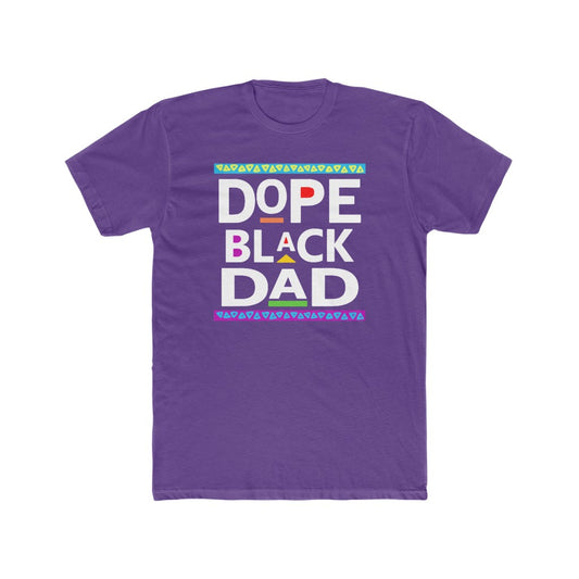 Dope Black Dad Crew Tee