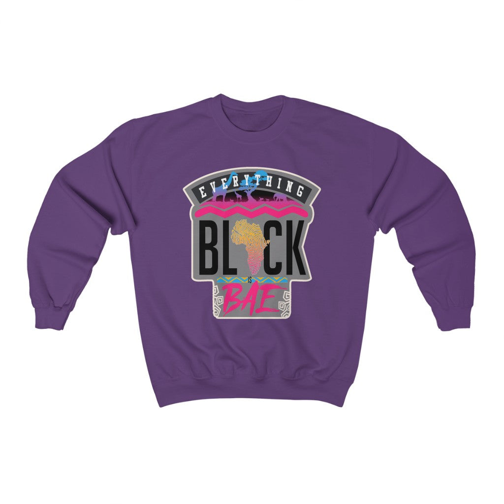Black is Bae Crewneck Sweatshirt