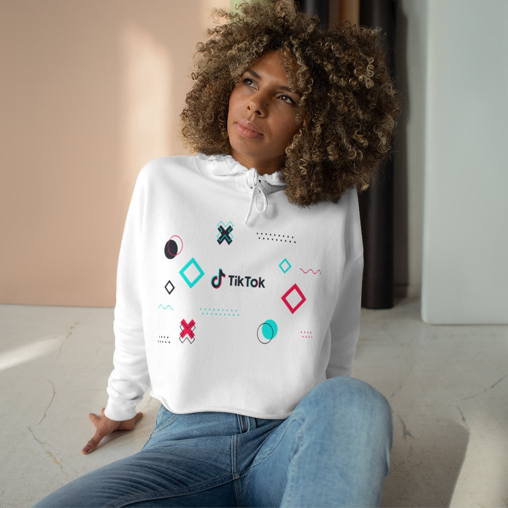TikTok Crop Hoodie