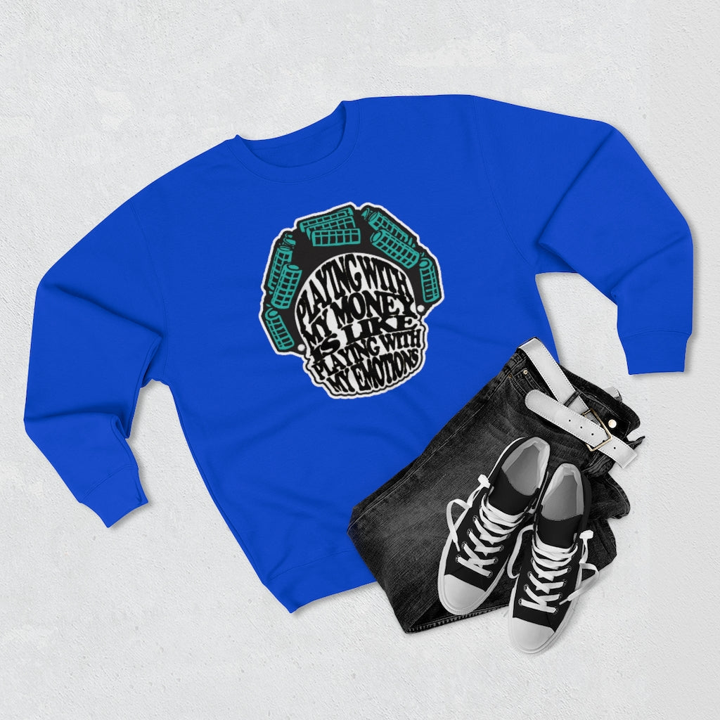 Money & Emotions Crewneck Sweatshirt