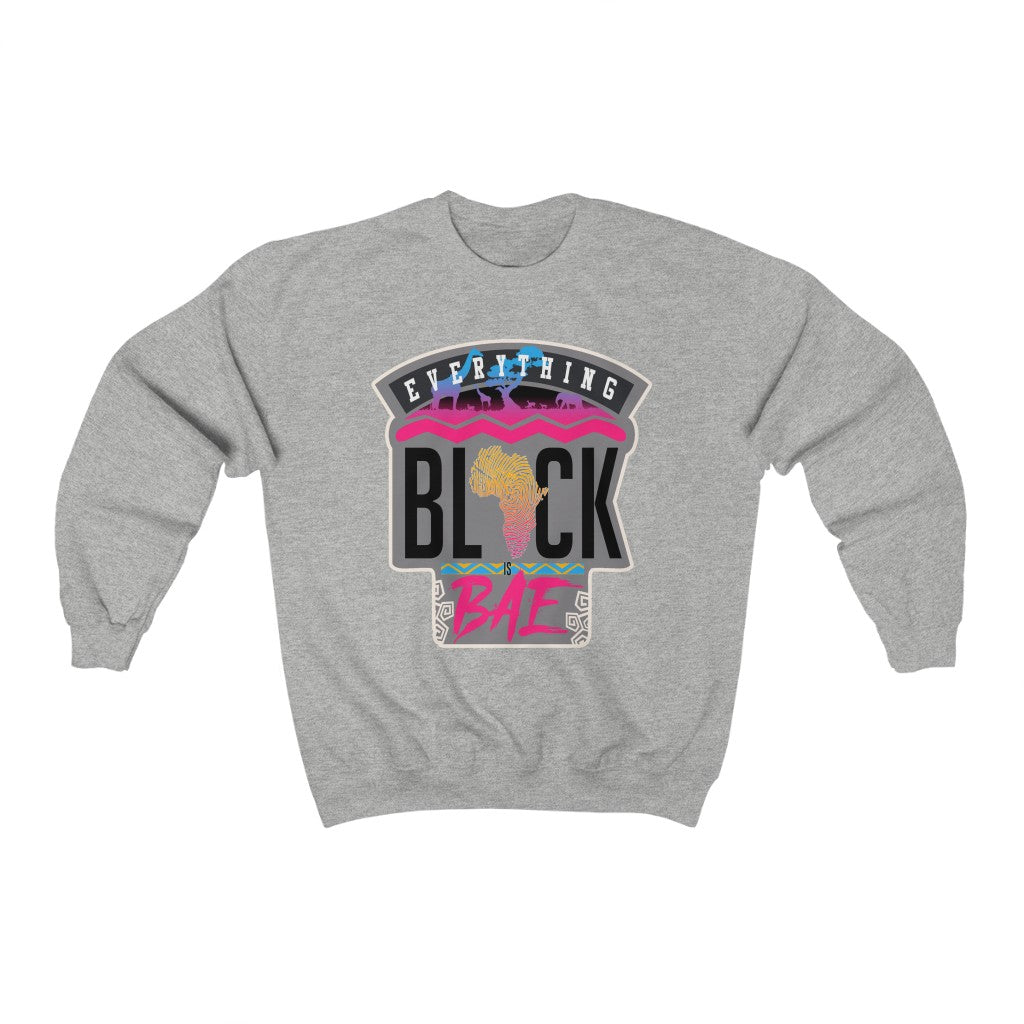 Black is Bae Crewneck Sweatshirt