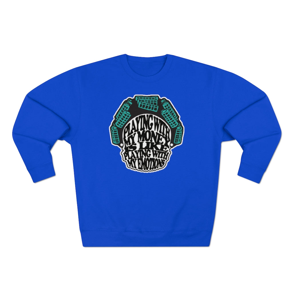 Money & Emotions Crewneck Sweatshirt