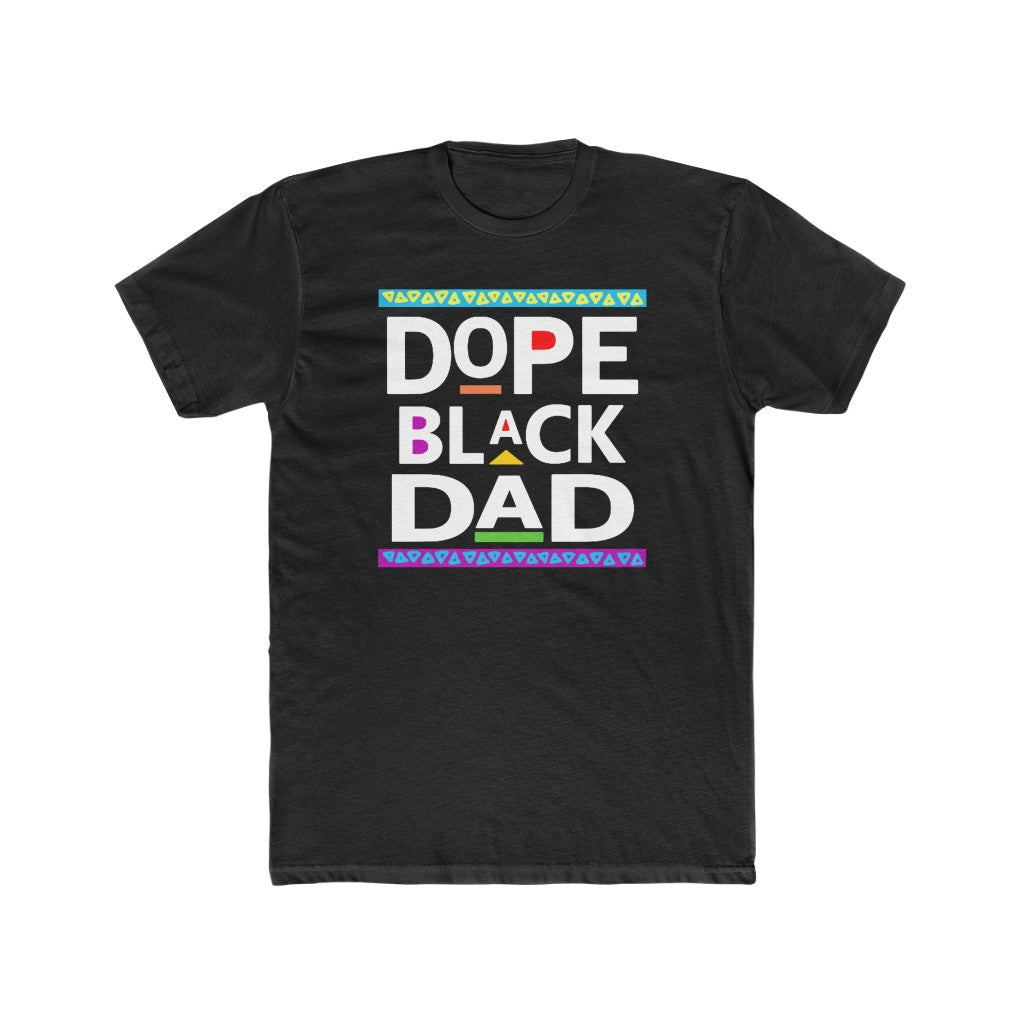 Dope Black Dad Crew Tee