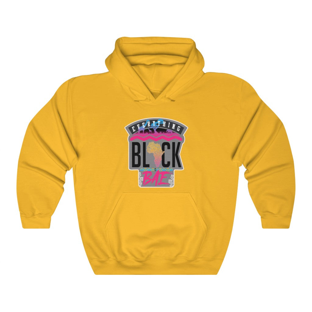 Black is Bae Hooded Sweatshirt