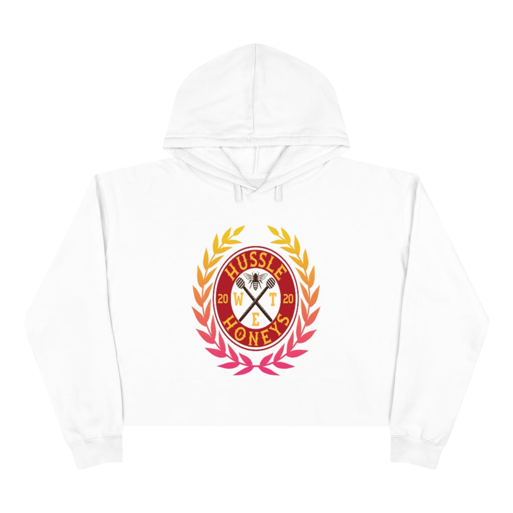 Hussle Honeys Crop Hoodie