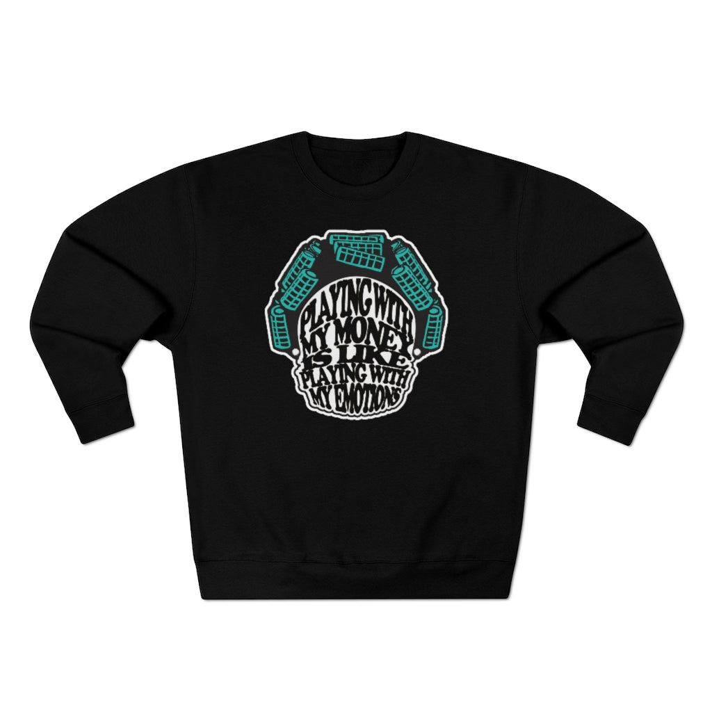 Money & Emotions Crewneck Sweatshirt