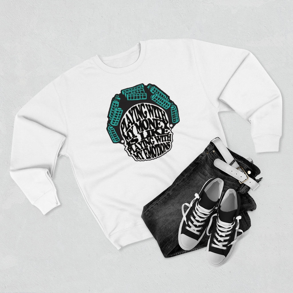 Money & Emotions Crewneck Sweatshirt