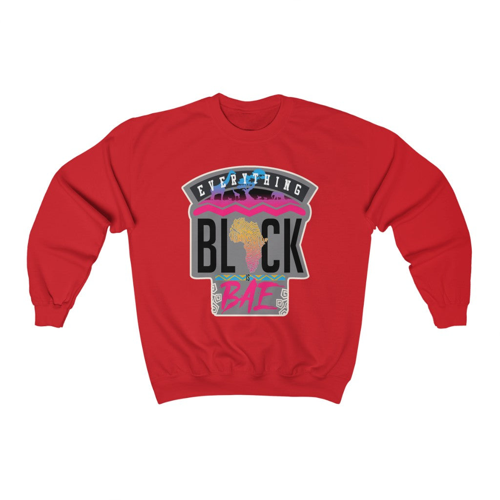 Black is Bae Crewneck Sweatshirt