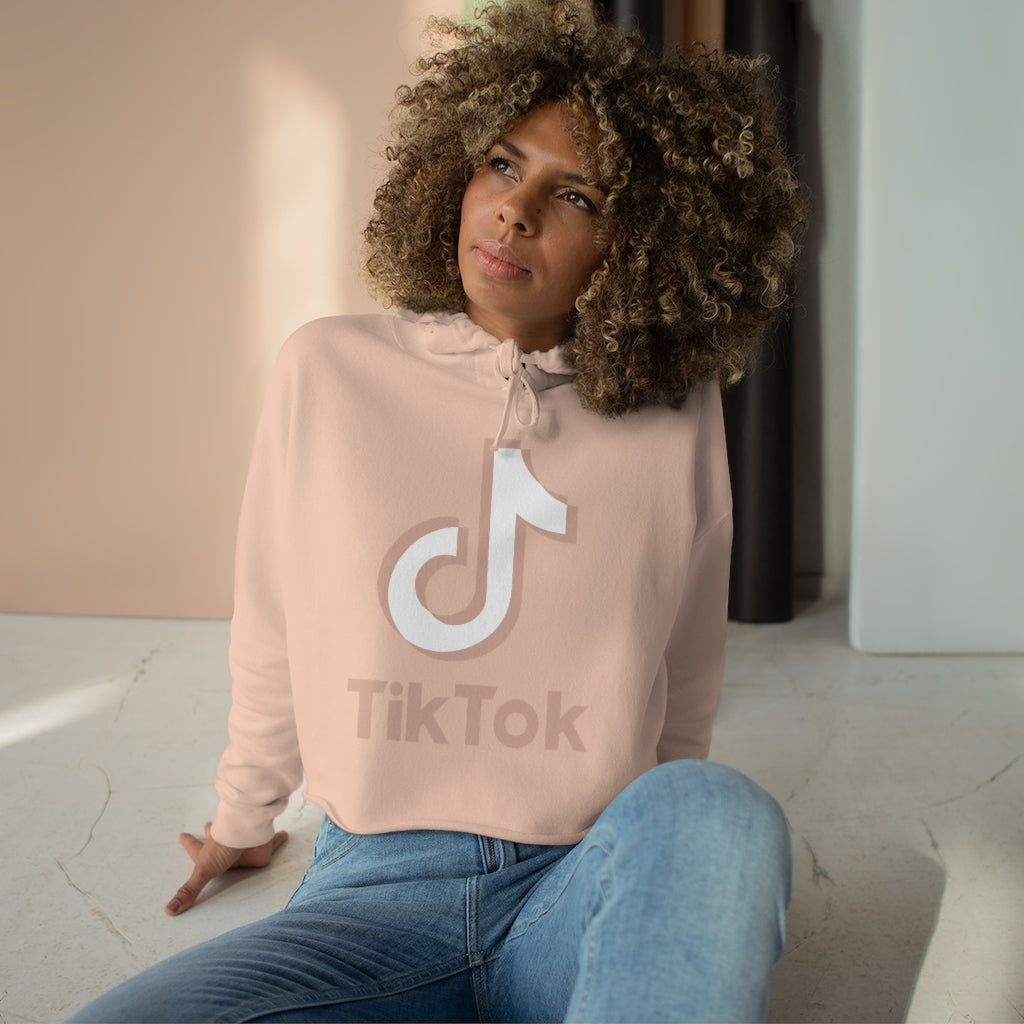 TikTok Crop Hoodie
