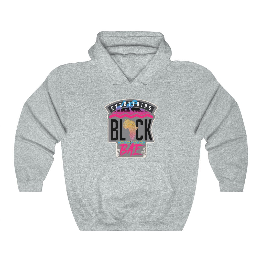 Black is Bae Hooded Sweatshirt