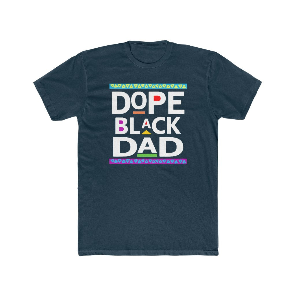 Dope Black Dad Crew Tee