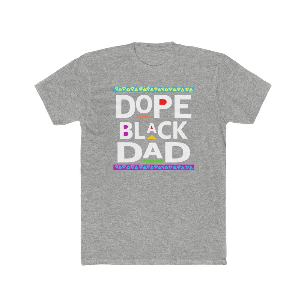 Dope Black Dad Crew Tee