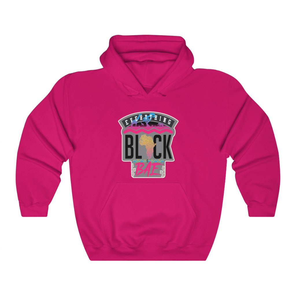 Black is Bae Hooded Sweatshirt