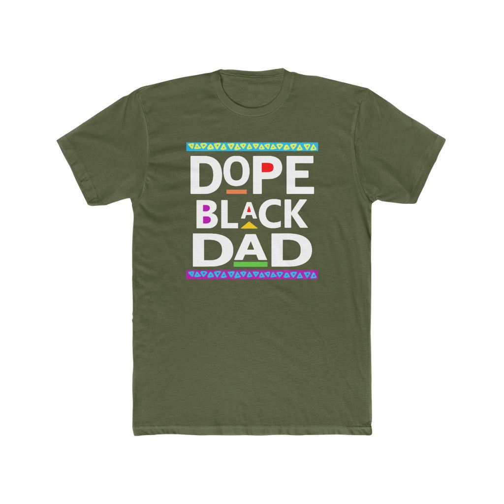 Dope Black Dad Crew Tee