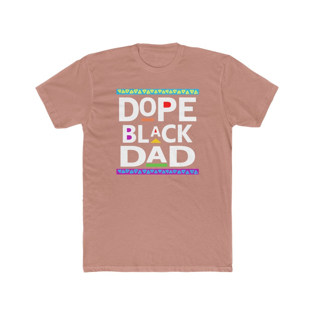 Dope Black Dad Crew Tee
