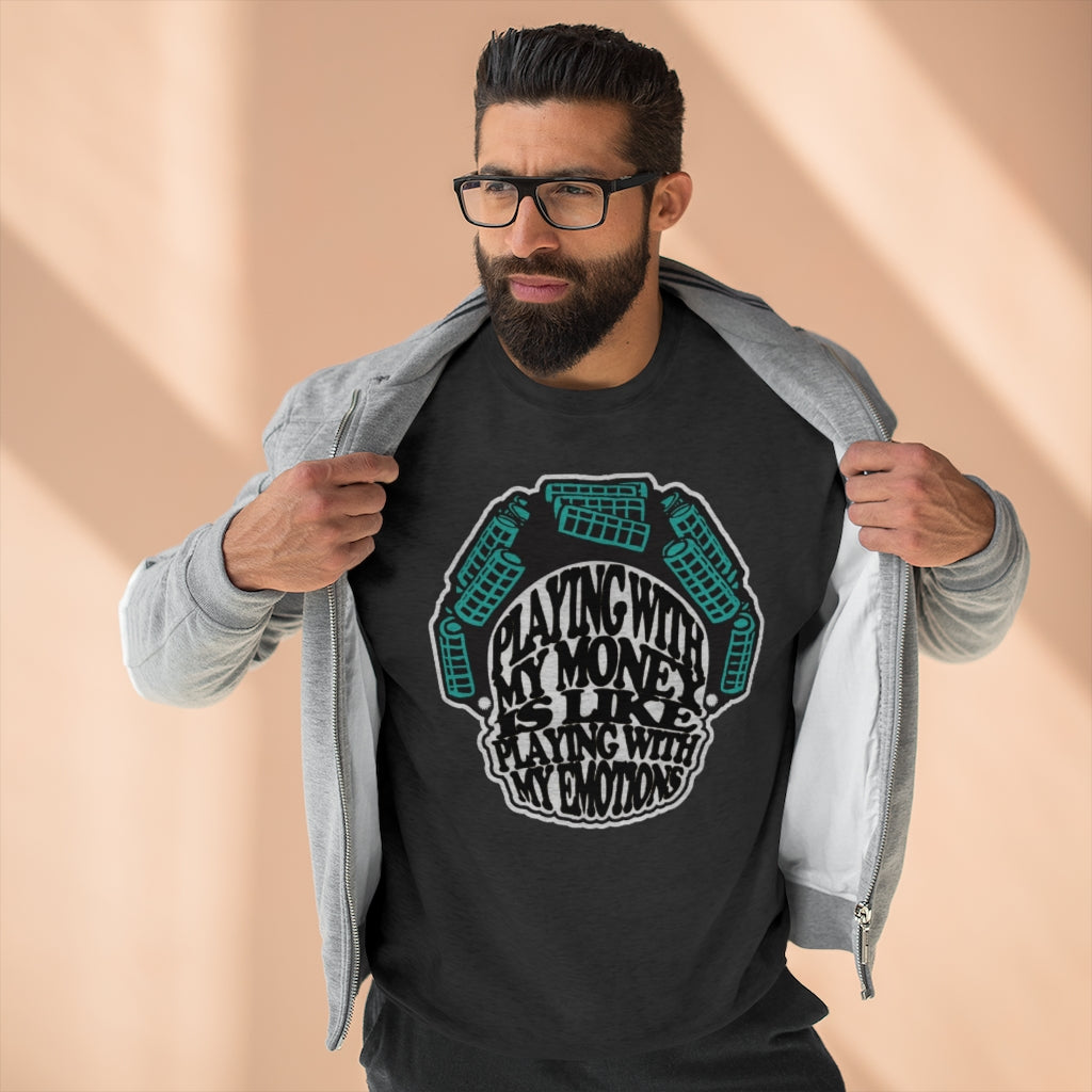 Money & Emotions Crewneck Sweatshirt