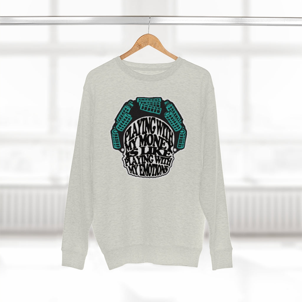 Money & Emotions Crewneck Sweatshirt
