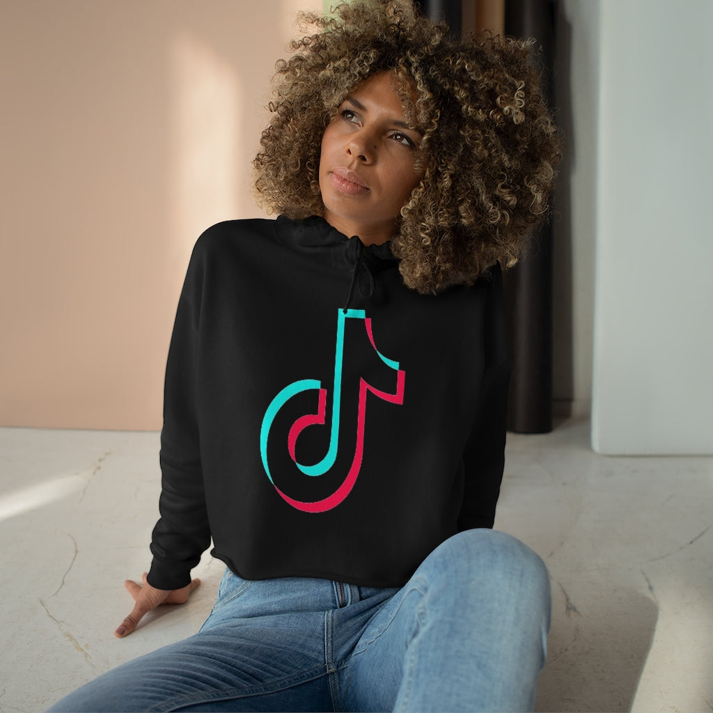 TikTok Crop Hoodie