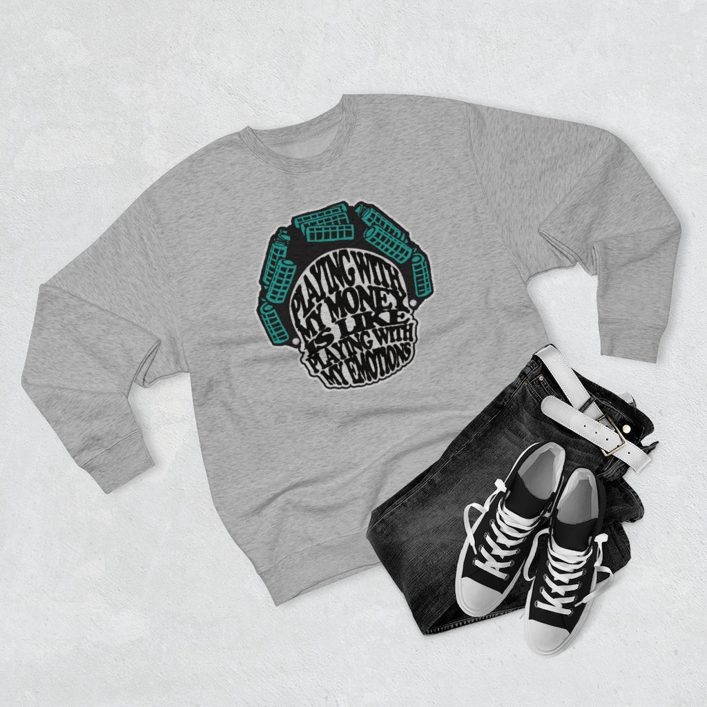 Money & Emotions Crewneck Sweatshirt