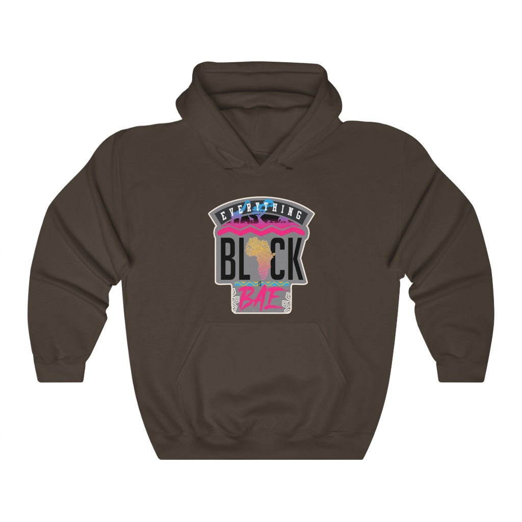 Black is Bae Hooded Sweatshirt