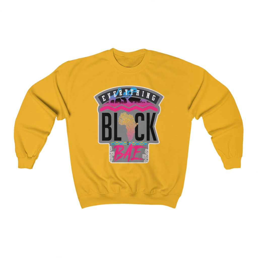 Black is Bae Crewneck Sweatshirt