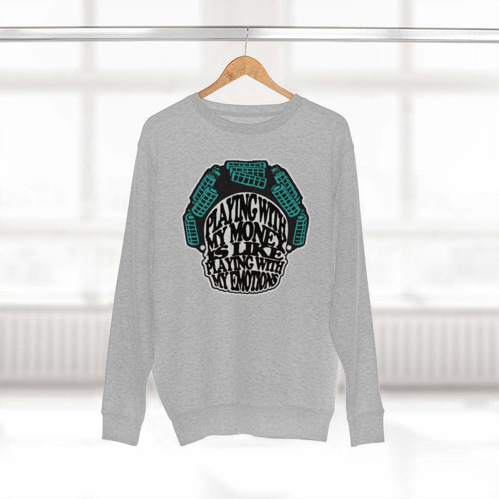 Money & Emotions Crewneck Sweatshirt