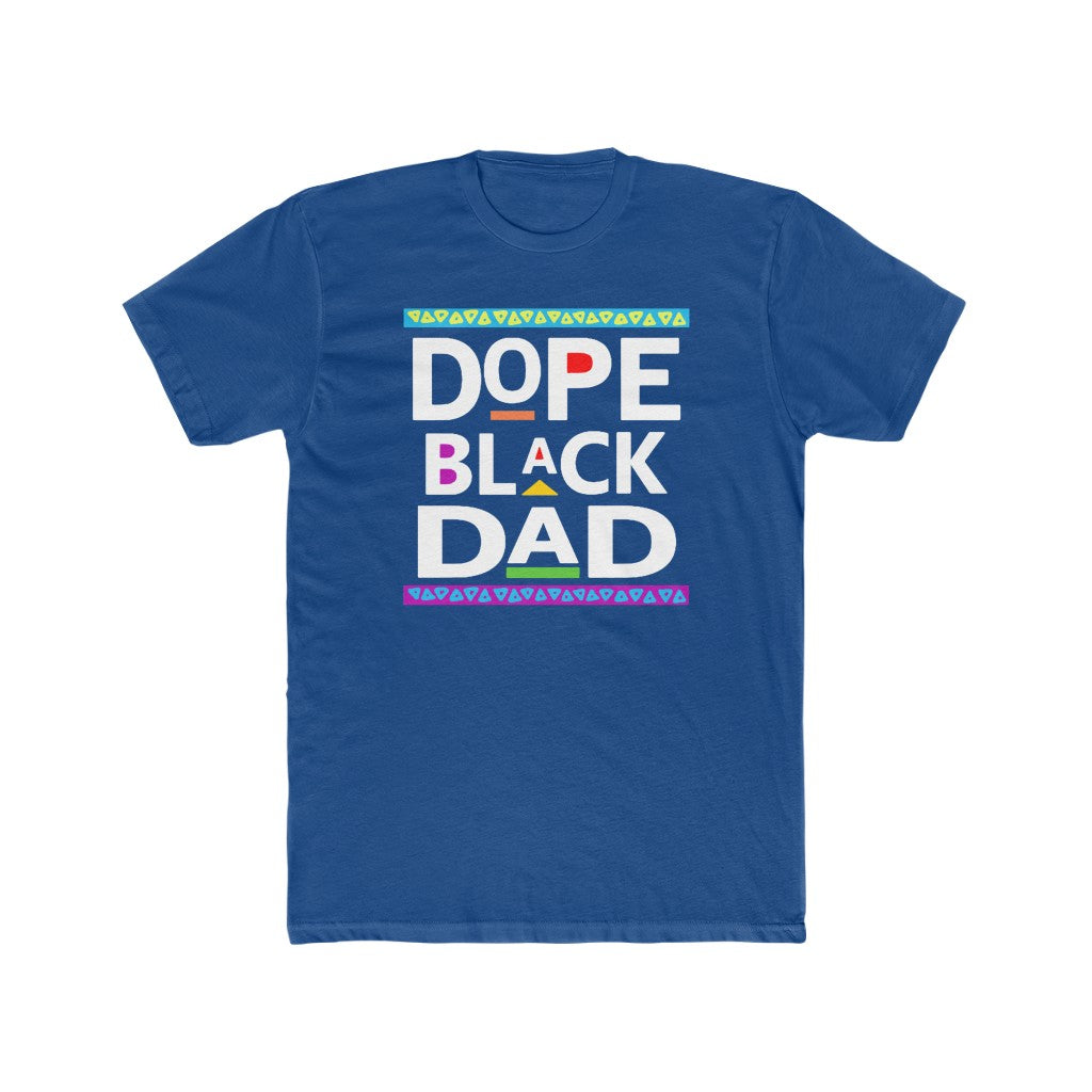 Dope Black Dad Crew Tee