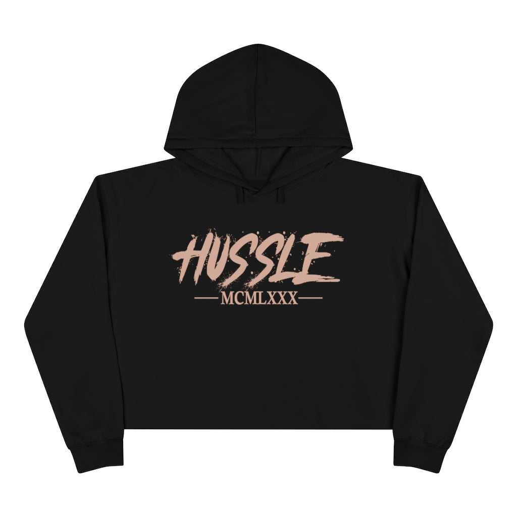 Hussle Crop Hoodie