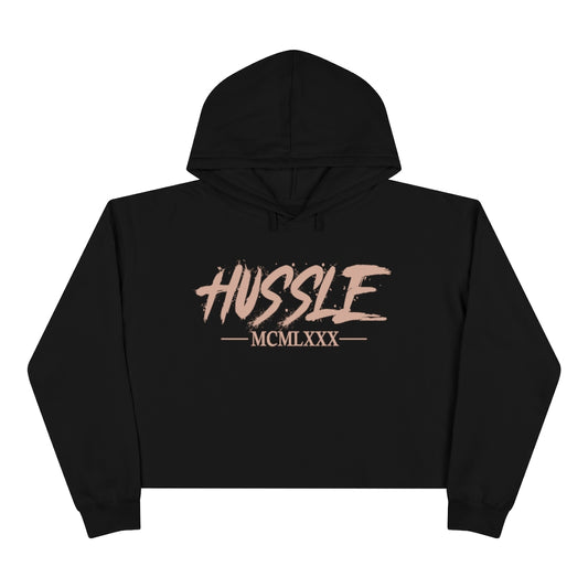 Hussle Crop Hoodie