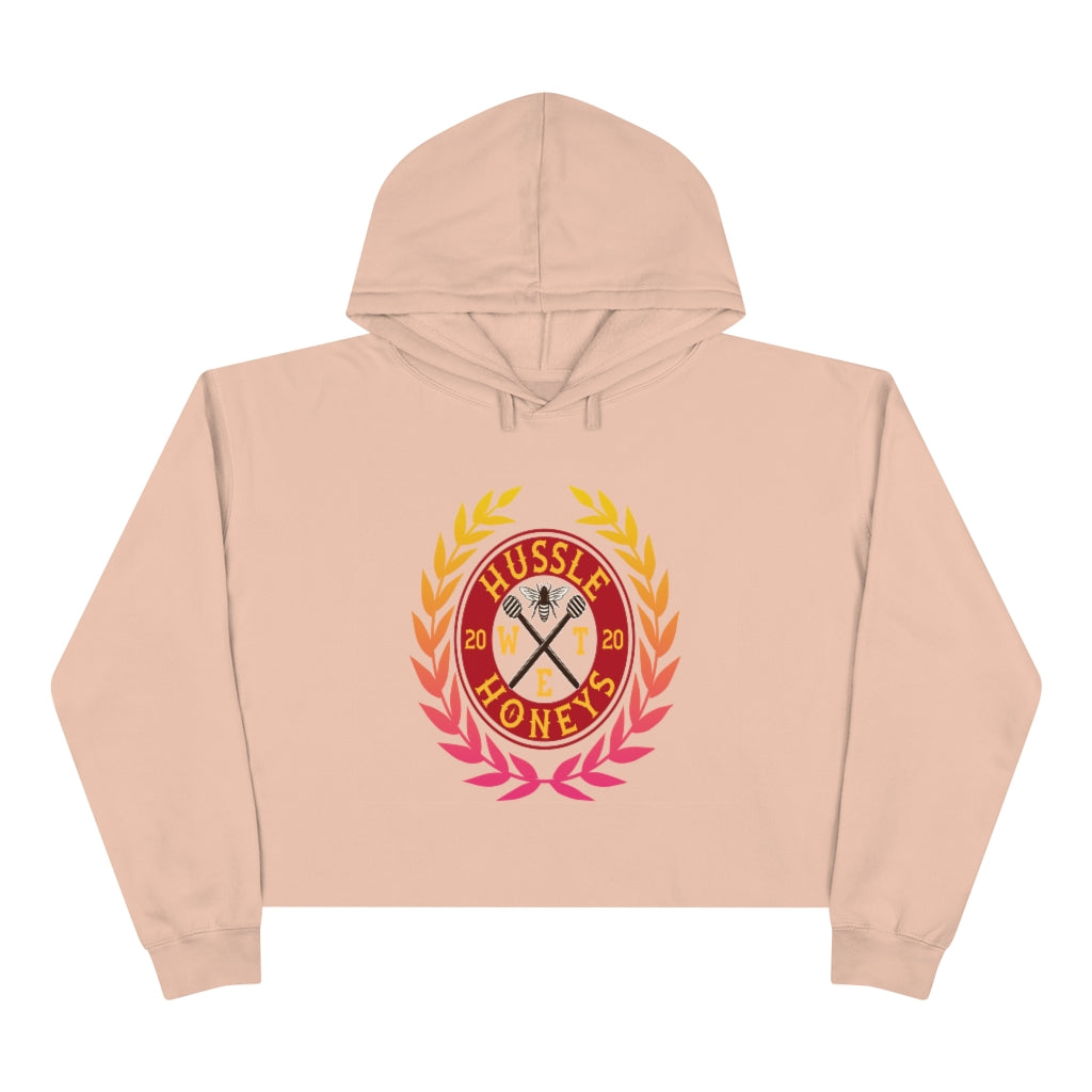 Hussle Honeys Crop Hoodie