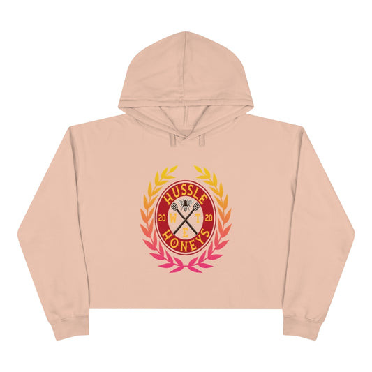 Hussle Honeys Crop Hoodie