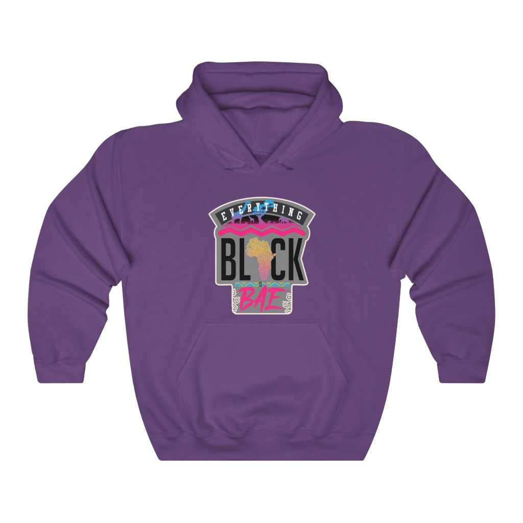 Black is Bae Hooded Sweatshirt